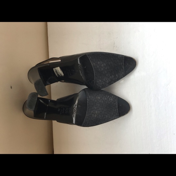 EUC NEW STYLE Italian Leather Sling- Backs Size 8 - Picture 7 of 8